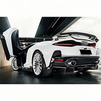 Kit de modification de carrosserie, style PRO, diffuseur arrière en fibre de carbone sèche, lèvre arrière, adapté à la McLaren GT