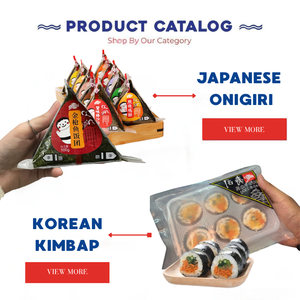 Meilleures ventes de nourriture japonaise, sushi onigiri, sushi congelé nutritif, triangle de sushi, kimbap, boule de riz, fruits de mer préparés et transformés - Product Image 3