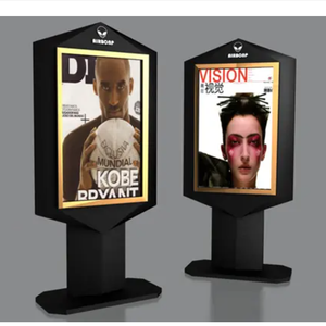 LED Durable al aire libre independiente rectángulo publicidad caja de luz impermeable doble cara signos con sistema o estático - Product Image 5