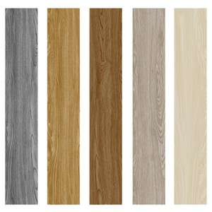 Adesivi per piastrelle in vinile con venature del legno in <span class=keywords><strong>PVC</strong></span> autoadesivi per pavimenti facili da installare per casa e uso Hotel campioni gratuiti - Product Image 5