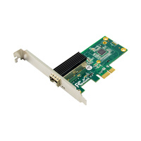 Tarjeta de Red Gigabit SFP Interna con Cable PCIe X1 para Servidor LAN-Stock