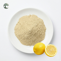 Poudre de citron 100% naturelle de qualité alimentaire, soluble dans l'eau, extrait de fruit instantané, extrait de jus de citron par extraction par solvant en fût