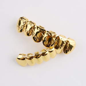 Dents Hip Hop <span class=keywords><strong>Grillz</strong></span> Dents en or bon marché en gros <span class=keywords><strong>Grillz</strong></span> dans les bijoux de corps - Product Image 2