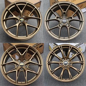 Rines Adaptados para Audi A4L/A6L/A5/RS/A7/A3/CC/Magotan, Modificados, de 17-20 Pulgadas, Aleación de Aluminio Nueva, Valores ET de 20mm/25mm, Acabado Negro - Product Image 3