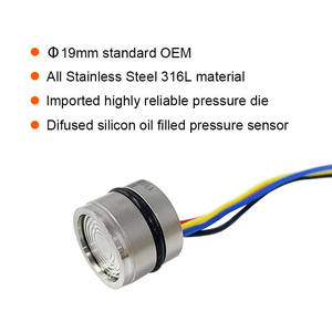 JZsensor OEMステンレススチール316L IP65圧力センサー19mm 4-20mA 0.5% FS精度3年保証 - Product Image 4