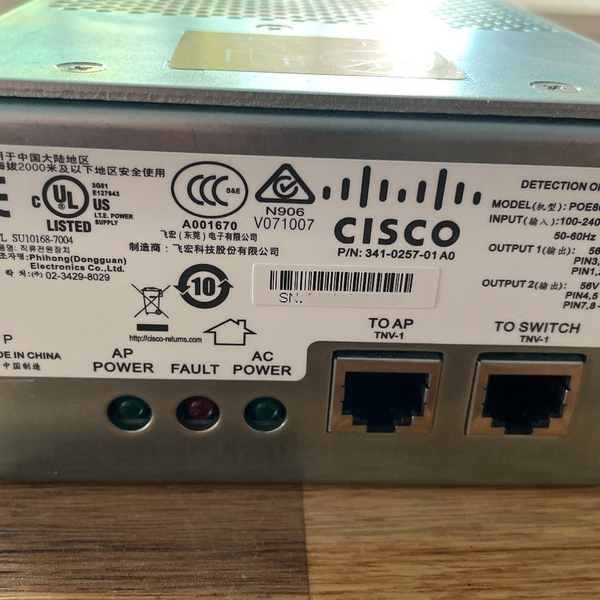 Plc Poe80u-560(g)-c-r / Air-pwrinj1500-2 Injector for Warranty Product Discontinued