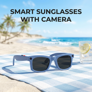 แว่นตาอัจฉริยะ AI Camera Sunglasses S2 MAX ถ่ายภาพความละเอียดสูง แปลภาษาแบบเรียลไทม์ บันทึกเสียง ป้องกันรังสียูวีจากแสงแดด - Product Image 1