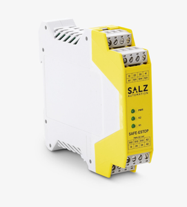 Safe E-Stop relay, 3NO/1NC, for emergency stop/<b>door</b>/<b>light</b> curtain, 3 safe/1 aux contacts, 1/2-ch, SIL3/Cat4/PLe, 24V DC - Product Image 3
