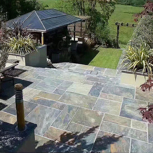 Ngoài trời tự nhiên gỉ Slate gạch bên ngoài bức tường trang trí Slate bước lát đá - Product Image 2