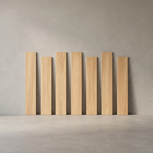 Latina Grey 8x48 Inch <b>Matte</b> Wood Look Porcelain Plank Tiles Contemporary Timber <b>Flooring</b> Design - Product Image 3
