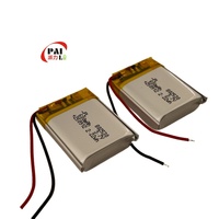 802530 personnalisé 3.7V batterie polymère à haute densité d'énergie 600mAh cellules de poche li-polymère Batteries à haute Lipo"