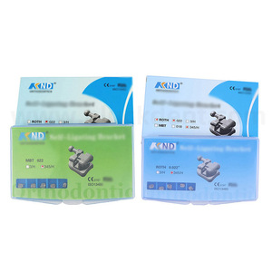 เหล็กจัดฟันแบบ Self-Ligating ยี่ห้อ KND รุ่น MBT ROTH 022 018 3/4H 345H - Product Image 1