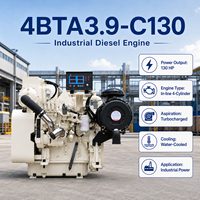 Motor Diésel Refrigerado por Agua de 4 Cilindros Cums 4BTA3.9-C130, Solución Confiable de Repotenciación para Excavadoras y Equipos de Construcción