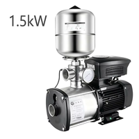 Pompe à eau domestique silencieuse à fréquence variable intelligente HR CMI en acier inoxydable, pompe à pression pour l'irrigation des jardins