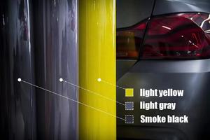 Película de tinte de faro de coche TPH TPU de alta calidad, luz negra ahumada, luz trasera negra, <span class=keywords><strong>3</strong></span> años de garantía, película de faro - Product Image 3