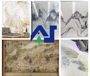 Panel de pared de PVC personalizado para interiores, impresión digital UV, Libro Abierto, mármol alternativa - Product Image 6