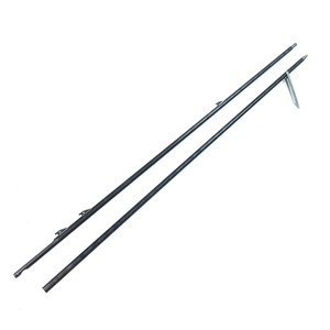 Varilla de Pesca con Aleta de Tiburón, Acero Inoxidable 17-4PH, 8mm, Euro, de Dos Piezas, Desmontable y Roscada, para Pesca Submarina - Product Image 2
