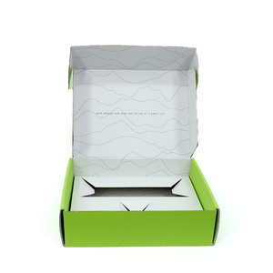 Caja de Cartón Reciclable de Color Albaricoque con Forro, Impresa con Logotipo Simple Personalizado - Product Image 2