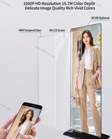Écran tactile numérique vertical 4K Android de 64, 69, 79, 86 pouces, kiosque publicitaire LCD sur pied, affichage numérique totem