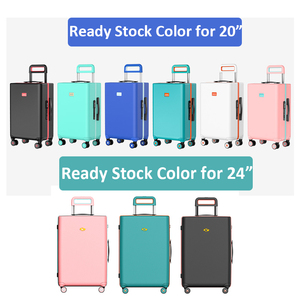 Valigia Trolley Bagaglio a Mano Rigido da Viaggio per Donna Leggera Rosa con Ruote Girevoli - Product Image 3