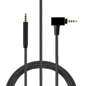 Câble audio vidéo tressé en nylon de 1.5m pour casque <span class=keywords><strong>Bose</strong></span> QC45 <span class=keywords><strong>QC35</strong></span> NC700 Câble équilibré - Product Image 2