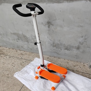 Nhà sử dụng phòng tập thể dục chân tập thể dục hình elip nhỏ Stepper Workout máy với tay lái và quả tạ LCD hiển thị tập thể dục bước - Product Image 6