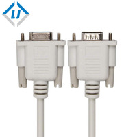 Cable de extensión macho a hembra, DB9 9 Pin Serial / RS232