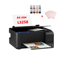 KM Imprimante multifonction intégrée de bureau A4 à sublimation 4 couleurs/6 couleurs L130/L3158/L3258, vente chaude