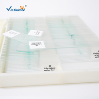 100 Kinds Parasite Slides Set Student Medical Parasitology Prepared Slides Parasitology Prepared Microscope Slides