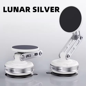 <span class=keywords><strong>Support</strong></span> de téléphone de voiture à ventouse à verrouillage rotatif 720 °   <span class=keywords><strong>Support</strong></span> magnétique panoramique rotatif, stable, anti-vibrations, pour routes accidentées, anti-chute - Product Image 2