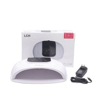 25% de réduction Lampe UV à lumière rouge 298W de haute qualité, sans effet noir sur les mains, avec 72 perles LED, lampe à ongles OEM/ODM