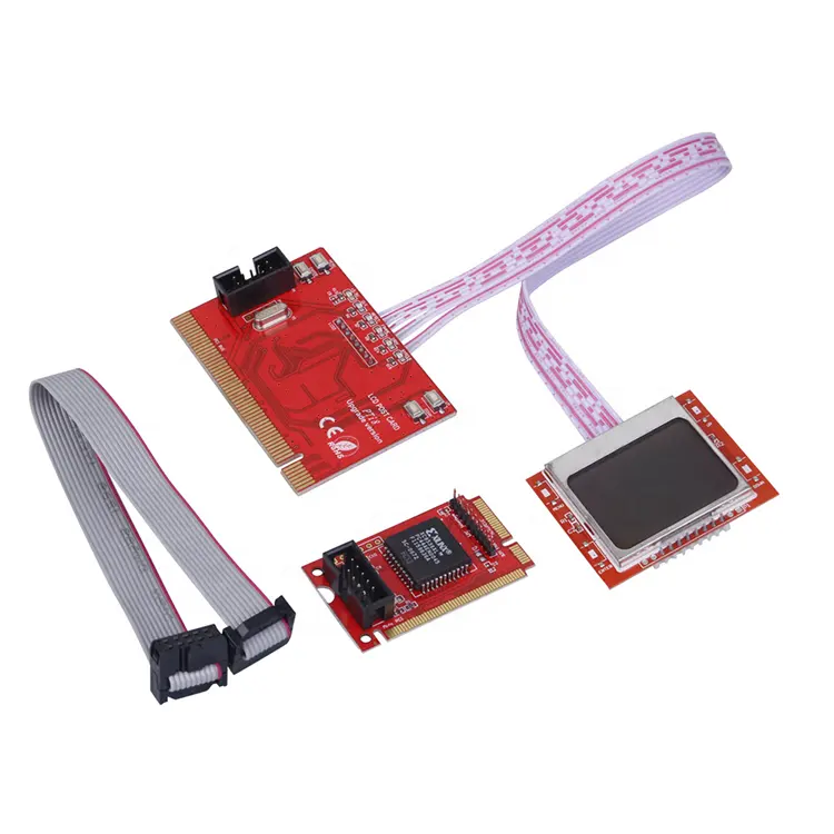 Tablet PCI Motherboar Penguji Diagnostik, Kartu Uji Post untuk PC Laptop Desktop PTI8 Alat Jaringan