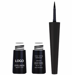 Korean Beauty <b>Brush</b> Type Liquid Eyeliner <b>Brush</b> Tip Long Lasting Waterproof Ultra Fine <b>Smooth</b> Flow ODM OEM - Product Image 1