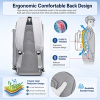Sac à dos de voyage personnalisé avec logo, sac de sport, grande capacité, multifonctionnel avec poche pour chaussures pour la remise en forme en plein air