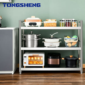 Cường độ cao thép không gỉ treo tường kệ cho thương mại nhà bếp thép chế tạo trong khách sạn và nhà hàng - Product Image 2