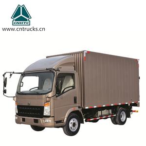 Precio de Fábrica, Camiones de Carga Ligeros SINOTRUK de 116HP y 130HP, 4x2, Tipo Furgón - Product Image 4