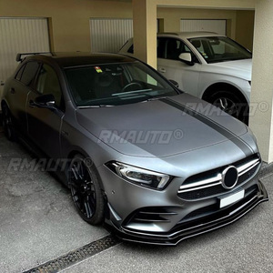 Kit de Carrocería para Mercedes Benz Clase A W177 A180 A200 A35 AMG 2019-2022, Cubierta de Parachoques Delantero, Divisor de Labio de Parachoques Delantero, Accesorios para Automóviles - Product Image 4