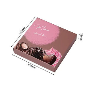 Éponge de stratification mate brillante au <span class=keywords><strong>chocolat</strong></span> de vente chaude pour l'amélioration <span class=keywords><strong>sexuelle</strong></span> gaufrage boîte de papier d'emballage alimentaire personnalisée pour cadeau - Product Image 4