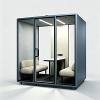 Cabine acoustique modulaire individuelle pour studio musical, salle de chant, bureau, maison, salon
