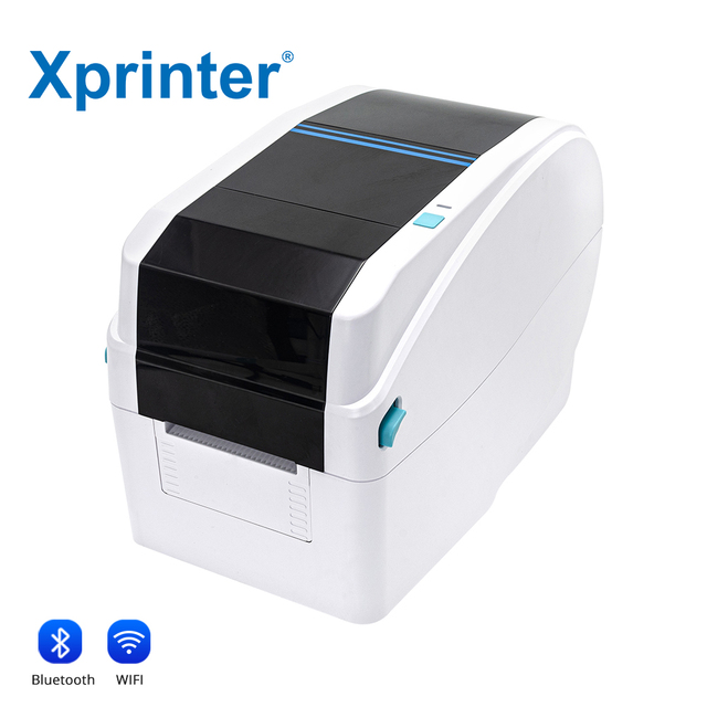 Xprinter XP-T261E Thermal Transfer Desktop Printer 300DPI Direct Thermal Medical Wristbands Barcode Labels Printer