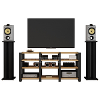 DK-010 Audio Et Vidéo Cabinet Amplificateur De Puissance Rack Équipement TV Cabinet Son Entourant Cadre Extension 3 Rangées