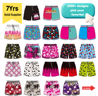 Shorts en maille pour hommes, personnalisés, style Hip-Hop, pour la gym, le baseball, avec poches et fentes latérales, double couche, shorts d'été amusants en maille