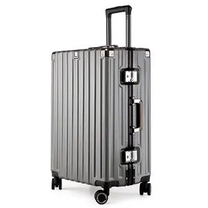 2021 beliebte Aluminium Reisegepäck PC Smart Reisetaschen tragen Reisetaschen Handgepäck Koffer Trolly Taschen