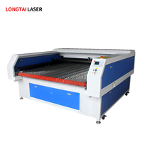 Mesin Pemotong dan Pengukir Laser CO2 1610 100W/130W/150W Kepala Ganda CNC dengan Pengumpanan Otomatis untuk Kain Tekstil