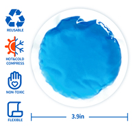 World-Bio Custom Portable Mini Shaped Gel Ice Pack Ecológico Reutilizable Hot Cold Pad para suministros de terapia de rehabilitación del dolor