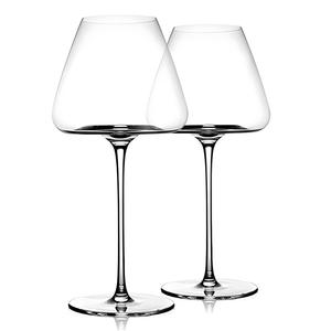 Venta al por mayor 600ml <span class=keywords><strong>de</strong></span> lujo negro <span class=keywords><strong>Borgoña</strong></span> y copa <span class=keywords><strong>de</strong></span> vino tinto soplado a mano <span class=keywords><strong>de</strong></span> cristal <span class=keywords><strong>de</strong></span> primera calidad diseño moderno copas <span class=keywords><strong>de</strong></span> vino para la boda - Product Image 3