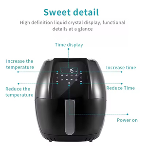 Friteuse à air électrique de haute qualité 1800 W de marque premium, la plus récente et la plus vendue - Product Image 2