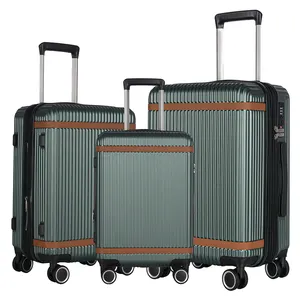Suitcases Sets Travel Trolley Luggage 4 Wheels ABS Trolley Case Luggage Set Roller Suitcase For Men Women Family Travel