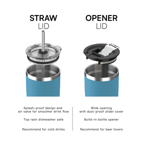 Tasses à café portables Hong Ling 20oz, réutilisables, <span class=keywords><strong>en</strong></span> acier inoxydable, isothermes sous vide, avec paille et brosse de nettoyage - Product Image 5