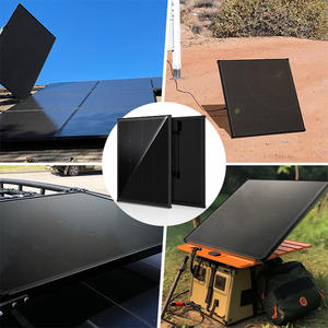 Australie tout noir BC Module solaire 120W 150W 200W panneaux solaires en verre mono <span class=keywords><strong>4X4</strong></span> 18V pour Camping caravane camping-car remorque - Product Image 5
